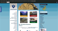 Desktop Screenshot of caiauronzo.it
